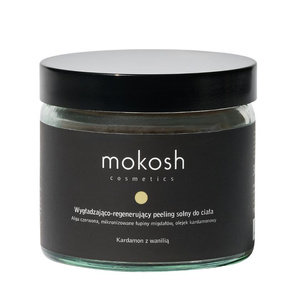 Mokosh Peeling solny "Kardamon z wanilią", 250 ml