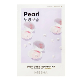 MISSHA Airy Fit Sheet Mask, maseczka w płachcie Pearl, 1 szt