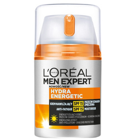 Loreal Paris Men Expert Hydra Energetic krem nawilżający przeciw oznakom zmęczenia SPF15 50ML