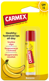 Carmex Banana nawilżający balsam do ust w sztyfcie 4,25 g