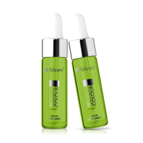 Silcare The Garden of Color Oliwka do paznokci i skórek z pipetką Melon Light Green, 15 ml