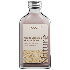 Nacomi Gentle Cleansing Ghassoul Clay - Glinka Ghassoul do twarzy, 100 ml