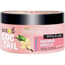 Bielenda Coctail Scrub Nawilżający peeling do ciała Rabarbar + Wanilia