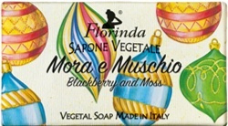 Florinda Mydło świąteczne – Jeżyna i Piżmo, 100 g