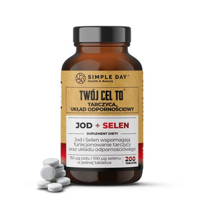 Twój Cel To Jod + Selen, 200 tabletek