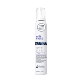 Milk Shake Silver Shine Whipped Cream - odżywka w piance do włosów, 200 ml