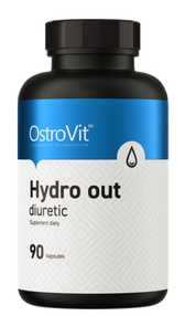 OstroVit Hydro Out Diuretyk, preparat na odwodnienie organizmu, 90 kapsułek
