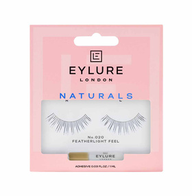 Eylure Naturals Lashes sztuczne rzęsy z klejem efekt naturalny No. 020