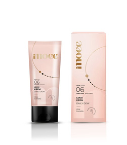 moee Daily Dew Nawadniający krem do twarzy z aloesem i wąkrotką azjatycką, 50 ml