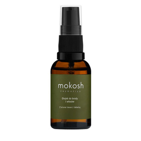 Mokosh Olejek do brody i włosów Zielona kawa z tabaką 30 ml