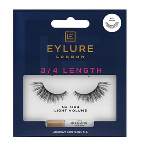 Eylure 3/4 Length Lashes sztuczne rzęsy z klejem efekt pogrubienia No. 004