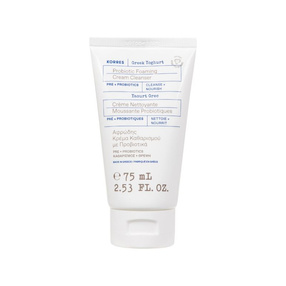 Korres Greek Yoghurt kremowy żel do mycia twarzy z probiotykami, 75 ml