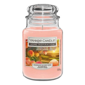 Yankee Candle GOLDEN PEACH - świeca duża 538 g