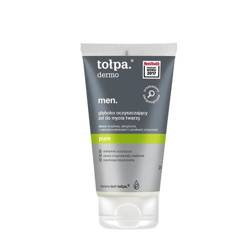 Tołpa Dermo Men pure głęboko oczyszczający żel do mycia twarzy 150 ml