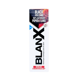 BlanX Black Volcano Pasta do zębów wybielająca 75ml | Puderikrem