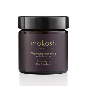 Mokosh Aktywny peeling do twarzy Róża z jagodą, 60 ml