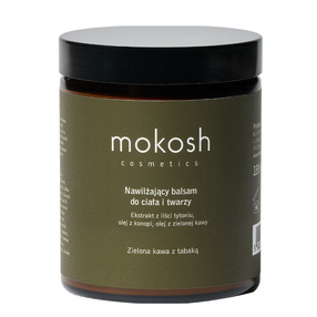 Nawilżający balsam do twarzy i ciała Zielona kawa z tabaką 180 ml