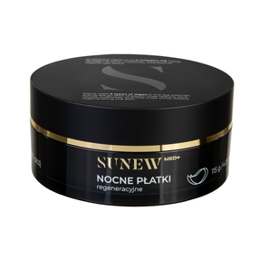 SunewMed+ ESSENCE+ Nocne regenerujące płatki pod oczy 60 szt