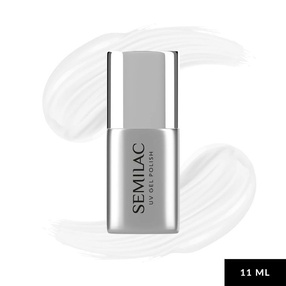 Semilac Top No Wipe do lakierów hybrydowych, 11ml