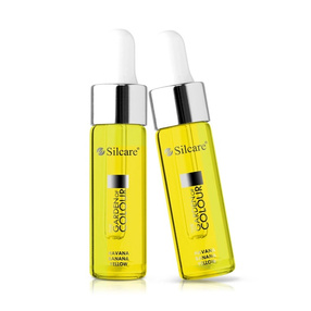 Silcare The Garden of Color Oliwka do paznokci i skórek z pipetką Havana Banana Yellow, 15 ml
