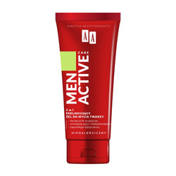 Men Active Care 3w1 peelingujący żel do mycia twarzy 150 ml