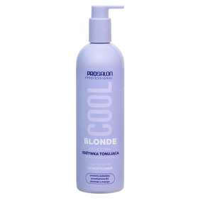 PROSALON COOL BLONDE Fioletowa odżywka tonująca do włosów rozjaśnianych, 500 ml