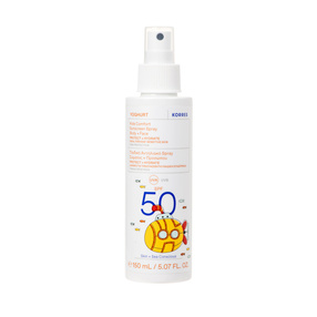 Korres Yoghurt Kids Emulsja ochronna do ciała i twarzy w sprayu SPF50 150 ml