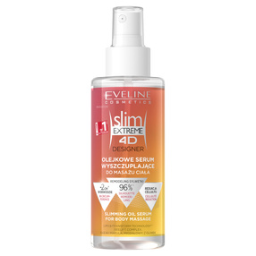 Eveline Slim Extreme 4D Designer Olejkowe serum wyszczuplające do masażu ciała, 150 ml