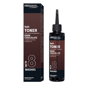 PROSALON HAIR TONER Żelowy toner do włosów - Dark Chocolate, 125 ml