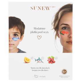 SunewMed+ Rodzinne płatki pod oczy 4 pary