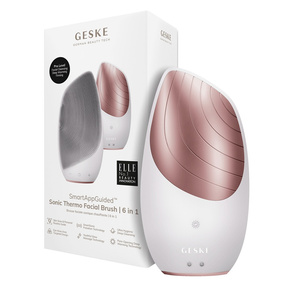 GESKE Szczoteczka soniczna do twarzy - Sonic Thermo Facial Brush 6 in 1