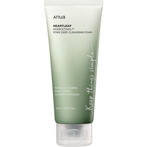 Anua Heartleaf Quercetinol Pore Deep Cleansing Foam Pianka do mycia twarzy, 150 ml