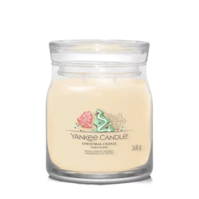 Yankee Candle Signature – Świeca średnia Christmas Cookie, 368 g