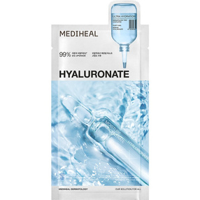 MEDIHEAL Hyaluronate Essential Maska w Płachcie z kwasem hialuronowym, 24 ml