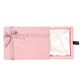 SLAAP Jedwabna poszewka na poduszkę ecru, 50 x 60 cm