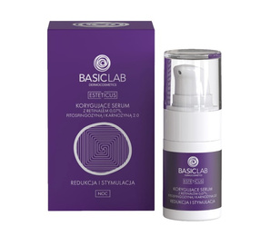 BasicLab Dermocosmetics Korygujące serum z retinalem 0,07%  15 ml