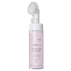Miya mySOFTfoam - Łagodząca pianka do mycia twarzy z prebiotykami, 150 ml