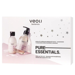 Veoli Botanica Pure Essentials Zestaw do codziennej pielęgnacji twarzy