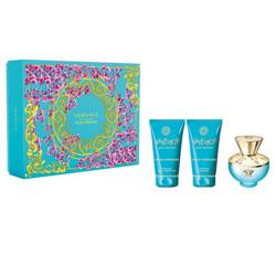 Dylan Turquoise Pour Femme zestaw woda toaletowa spray 50 ml + żel pod prysznic 50 ml + balsam do ciała 50 ml