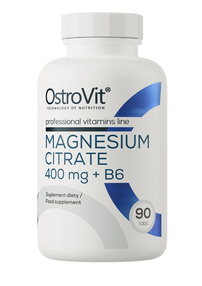 OstroVit Cytrynian Magnezu 400 mg + B6 90 tabletek