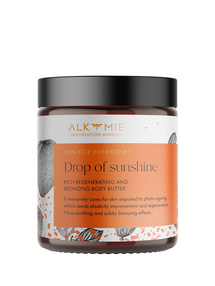 Alkmie Drop Of Sunshine - Masło regenerująco-brązujące do ciała 180 ml