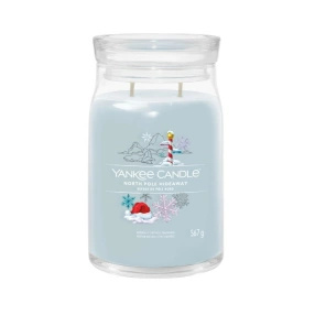 Yankee Candle Signature – Świeca duża North Pole Hideaway, 567 g