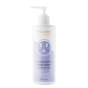 Nacomi Baby Emulsja nawilżająca dla dzieci i niemowląt, 250 ml