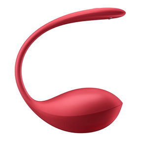Satisfyer Shiny Petal, stymulator intymny, czerwony