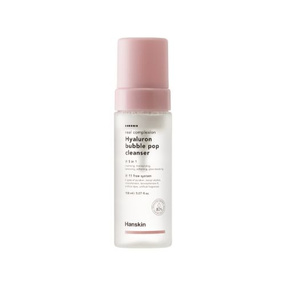 Hanskin Real Complexion Pianka oczyszczająca z kwasem hialuronowym, 150 ml