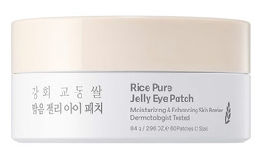 THANK YOU FARMER Rice Pure Jelly Eye Patch, hydrożelowe płatki pod oczy, 84 g