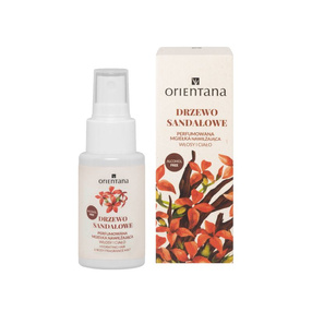 Orientana Drzewo sandałowe - Perfumowana mgiełka nawilżająca do ciała i włosów, 50 ml