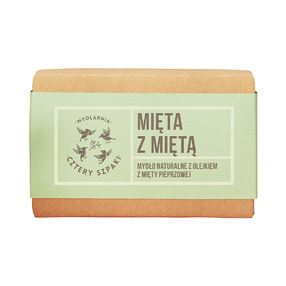 4 Szpaki Naturalne Mydło Mięta z Miętą
