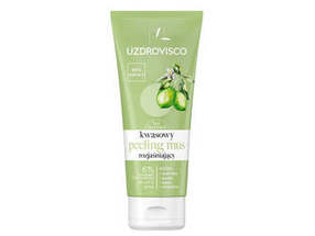 UZDROVISCO Bezolejowy peeling-mus kwasowy, rozjaśniający 60 ml