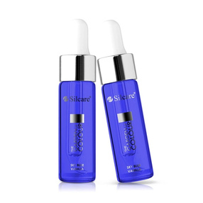 Silcare The Garden of Color Oliwka do paznokci i skórek z pipetką Vanilla Sky Blue, 15 ml